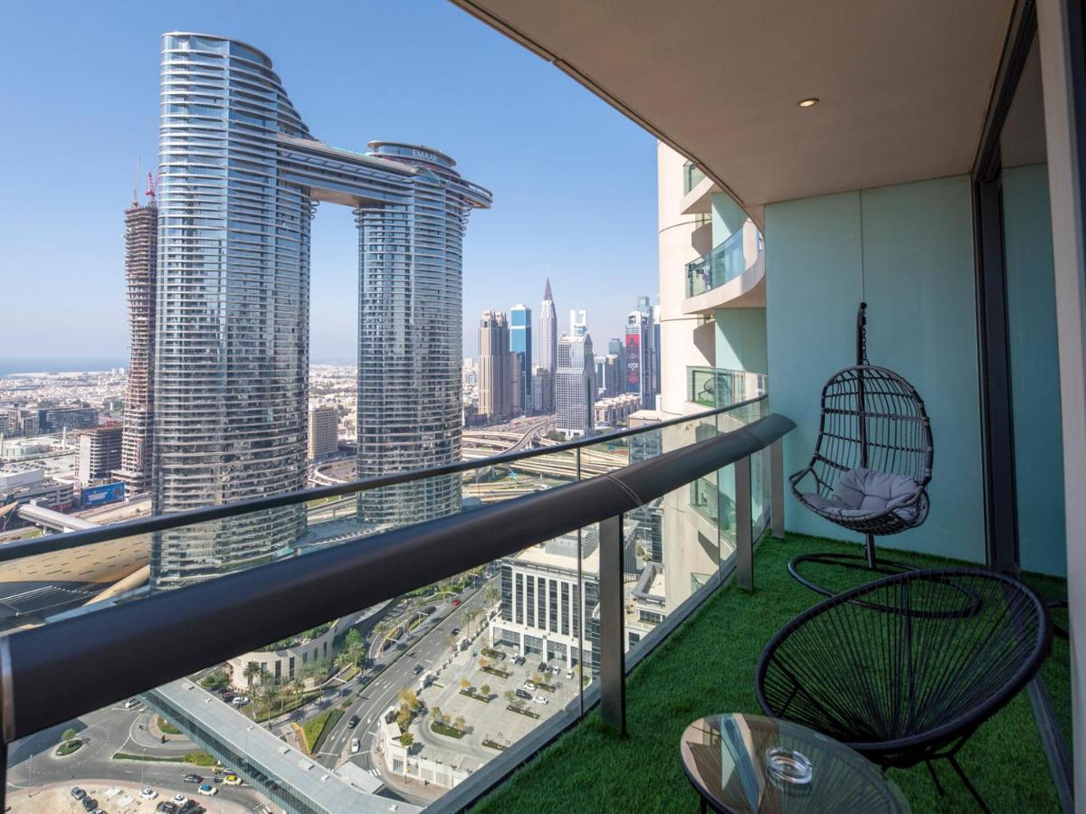 First Class 2Br With Full Dubai Skyline & Sea View 외부 사진